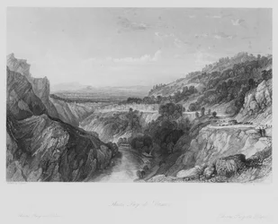 Thiers, Puy-de-Dôme (Gravur)