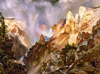 Der Canyon des Yellowstone