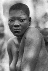 Awemba-Mädchen, Livingstone nach Broken Hill, Nordrhodesien, 1925-1927