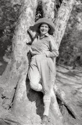 Stella Court Treatt, britische Abenteurerin, Autorin und Filmemacherin, Maereres, Tanganjika, 1925-1927