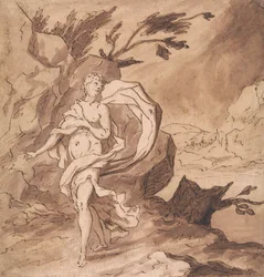 Anna beklagt das Fehlen von Tobias (Tobit 10:7)