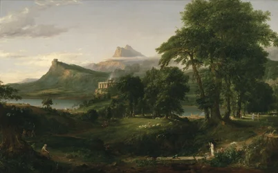 Der Lauf des Imperiums: Der arkadische oder pastorale Zustand, um 1836