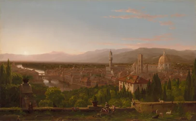 Blick auf Florenz, 1837