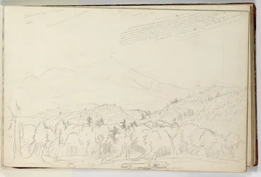 Ansicht des Schroon Mountain nach Norden, 28. Juni