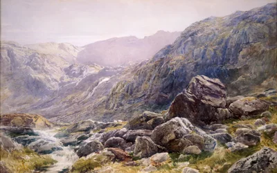 Llanberis-Pass, 1875
