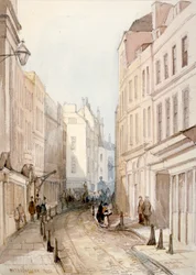 Paternoster Row, City of London, 1851