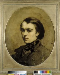 Porträt von Henri Didier von Thomas Couture (1815-1879)