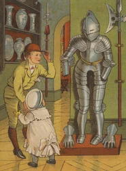 Paris: Der Mann in Rüstung im Musée de Cluny