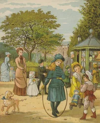 Paris: die Gärten des Palais Royale