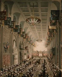 Königliches Bankett, gegeben zu Ehren Ihrer Majestät von der Corporation of London, Lord Mayor