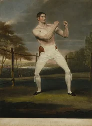 Thomas Belcher, graviert von Charles Turner (1775-1857)