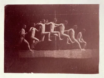 Marey-Rad-Fotografien von George Reynolds