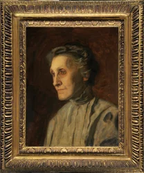 Porträt von Mrs. Helen Mac Knight (Porträt einer Mutter)