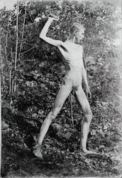 Steinewerfer, ca. 1883