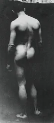 Stehender Akt Samuel Murray, ca. 1890-1892
