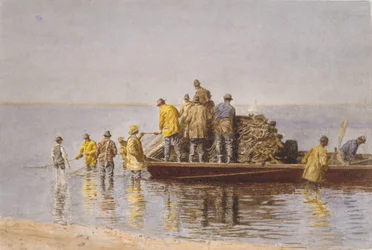 Das Netz aufnehmen, 1881