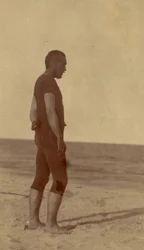 Thomas Eakins in einem Badeanzug, 1884