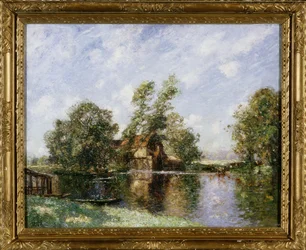 Die alte Mühle, Houghton, Cambridgeshire, um 1907