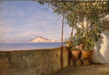 Terrasse in Procida