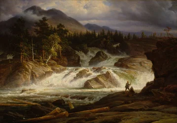 Der Labro-Wasserfall