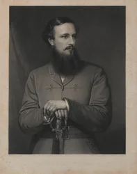General John Nicholson, graviert von A.N. Saunders, veröffentlicht von Henry Graves und Co., London, 1. Juni 1867
