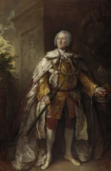 John Campbell, 4. Herzog von Argyll, etwa 1693 - 1770. Soldat