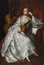 Porträt von Ann Ford (später Mrs. Philip Thicknesse)