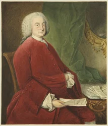 Porträt von Robert Nugent, Lord Clare, ca. 1759