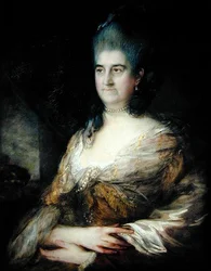 Porträt einer Dame, angeblich Elizabeth Chudleigh (1720-88)