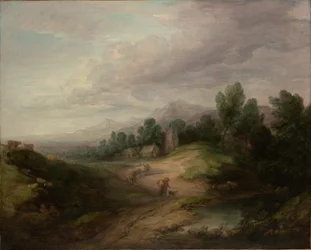 Bewaldete Hügellandschaft