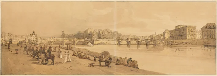 Ansicht des Pont Neuf, der Münze usw.: Tafel 8