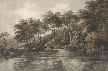 Bäume und Teiche bei Bromley, Kent, ca. 1798