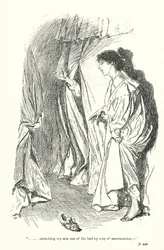 Illustration für Eine empfindsame Reise von Laurence Sterne