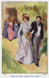 Illustration für Gute Ehefrauen von Louisa M. Alcott