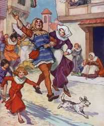Illustration für Der Rattenfänger von Hameln