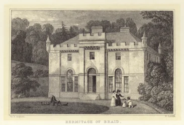Einsiedelei von Braid (Gravur)