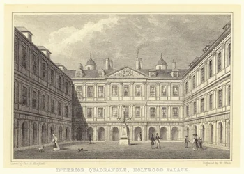 Innenhof, Holyrood Palace