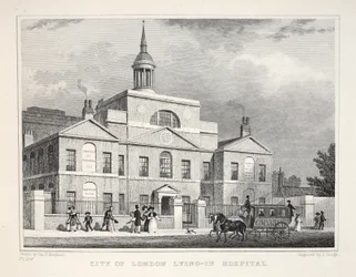 City of London Lying in Hospital, aus 