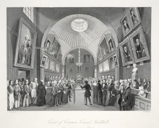 Court of Common Council, Guildhall, aus 