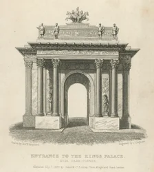 Eingang zum Königspalast, Hyde Park Corner