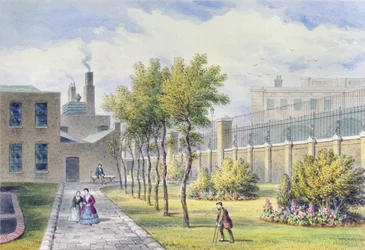 Garten des St. Thomas Krankenhauses, Southwark, London