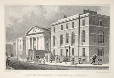 London Ophthalmic Infirmary etc. Finsbury, aus 