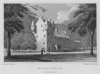 Meggernie, Perthshire (Gravur)