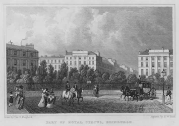 Teil des Royal Circus, Edinburgh