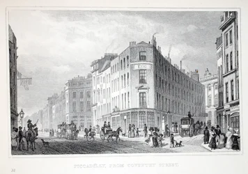Piccadilly, von der Coventry Street, aus 