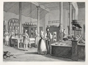 Reform Club - die Küche, aus 