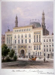 Die Alhambra, Leicester Square, Westminster, London, ca. 1858