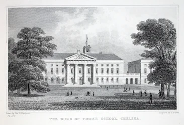 Die Schule des Herzogs von York, Chelsea, aus 