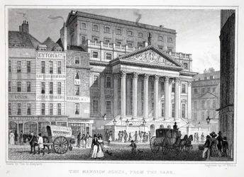 Das Mansion House, aus 