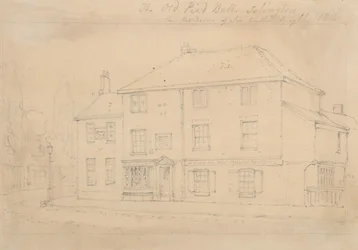 Das alte Pied Bull Inn, Islington